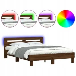 rama-lozka-z-wezglowiem-i-led-brazowy-dab-140x190-cm