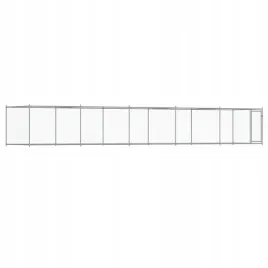 klatka-dla-psa-z-drzwiami-szara-10x2x15-m-sta