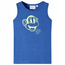 dziecieca-koszulka-bez-rekawow-niebieski-melan