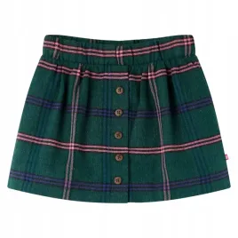 spodnica-dziecieca-ciemnozielona-116