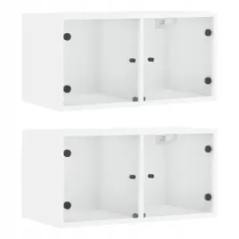 szafki-wiszace-2-szt-szklane-drzwi-biale-685x37x35-cm