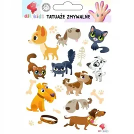 tatuaze-zmywalne-dla-dzieci-psy-i-koty