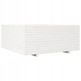 donica-ogrodowa-biala-110x110x495-cm-lite-drewno-sosnowe