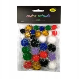 pompony-glitter-kolorowe-15-25mm-30szt