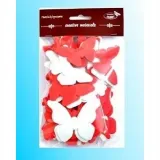 motyle-czerwono-biale-52szt