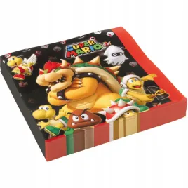 serwetki-urodzinowe-amscan-super-mario-bros-33-cm-20-sztuk