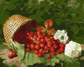 malowanie-po-numerach-koszyk-z-truskawka-40x50cm-ideyka