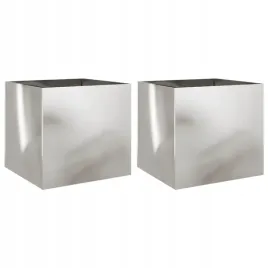 donice-2-szt-srebrne-42x40x39-cm-stal-nierdzewna