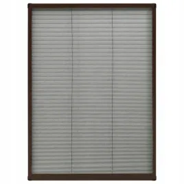 plisowana-moskitiera-okienna-aluminium-brazowa-80x120-cm