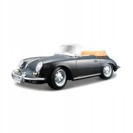 porsche-356b-cabriolet-black-1-24-bburago-bburago