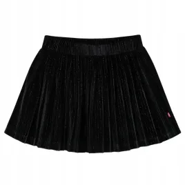 spodniczka-dziecieca-plisowana-z-dodatkiem-lureksu-czarna-116