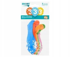 balony-cyfra-3-mix-30cm-5szt