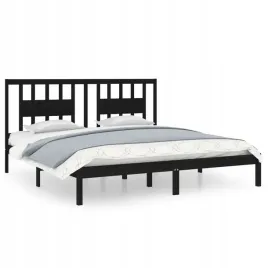 rama-lozka-czarna-lite-drewno-sosnowe-200-x-200-cm