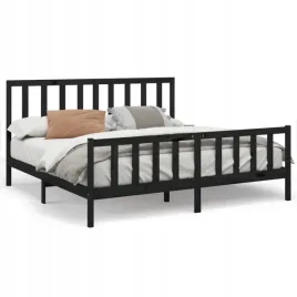 rama-lozka-czarna-lite-drewno-sosnowe-200-x-200-cm