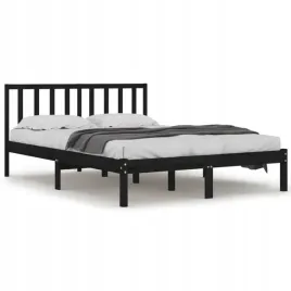 rama-lozka-czarna-lite-drewno-sosnowe-200-x-200-cm
