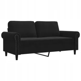 sofa-2-osobowa-czarna-140-cm-tapicerowana-aksamitem