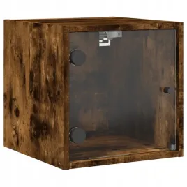 szafka-nocna-szklane-drzwi-przydymiony-dab-35x37x35-cm
