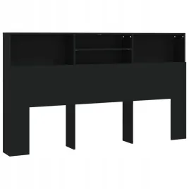 wezglowie-lozka-z-polkami-czarne-180x19x1035-cm
