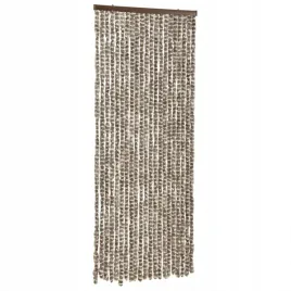 zaslona-przeciwko-owadom-taupe-i-biel-56x200-cm-szenilowa