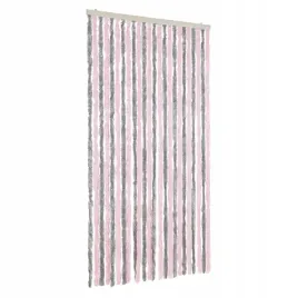 zaslona-przeciwko-owadom-srebrno-rozowa-100x200-cm-szenilowa