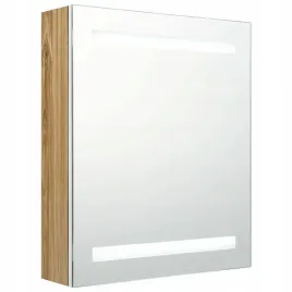 szafka-lazienkowa-z-lustrem-i-led-biel-i-dab-50x14x60-cm