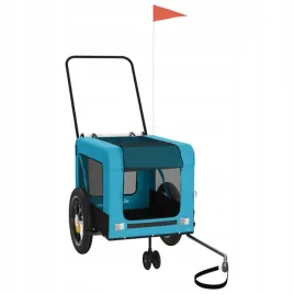 przyczepka-rowerowa-dla-zwierzat-tkanina-oxford-i-zelazo