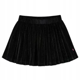 spodniczka-dziecieca-plisowana-z-dodatkiem-lureksu-czarna-128