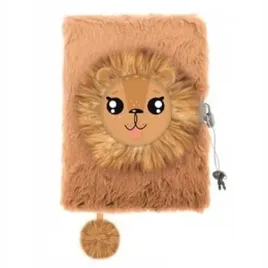 pamietnik-a5-wlochacz-z-klodka-3d-my-little-friend-lion-96-k-faber-castel