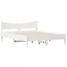 rama-lozka-z-zaglowkiem-biala-160x200-cm-lite-drewno-sosnowe