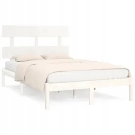 rama-lozka-biala-lite-drewno-160-x-200-cm