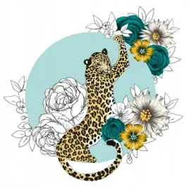 karnet-swarovski-kwadrat-cl1424-gepard-kwiaty-clear-creations