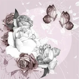 karnet-kwadrat-cl0923-kwiaty-i-motyle-clear-creations
