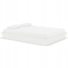 rama-lozka-biala-lite-drewno-140-x-190-cm