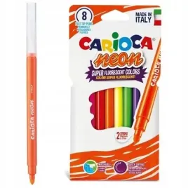 pisaki-neon-8-kolorow-carioca-carioca