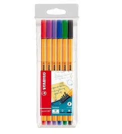 cienkopis-point-88-etui-6-kolorow-stabilo-stabilo