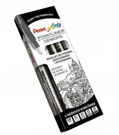 cienkopis-pointliner-5-szt-pentel-pentel