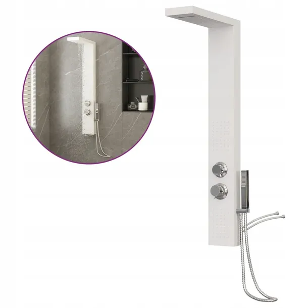 panel-prysznicowy-aluminiowy-bialy