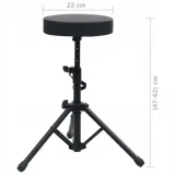 statyw-pod-keyboard-ze-stolkiem-czarny-waga-z-opakowaniem-5-2-kg