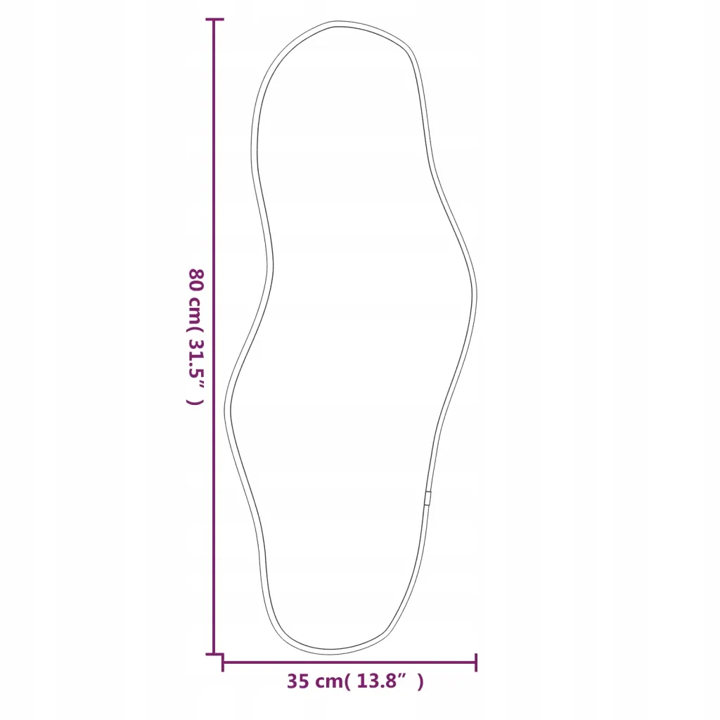lustro-scienne-czarne-80x35-cm