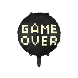 balon-foliowy-game-over-czarny-45cm-partydeco