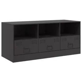 szafka-pod-telewizor-czarna-99x39x44-cm-stalowa
