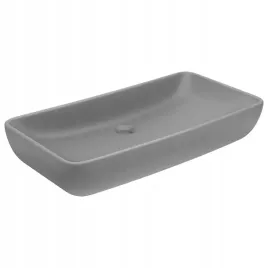 umywalka-prostokatna-matowa-jasnoszara-71x38-cm