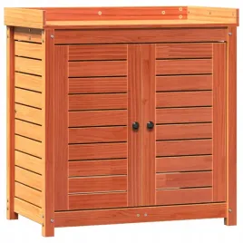 stolik-ogrodniczy-z-polkami-brazowy-825x50x8