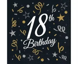 serwetki-bandc-18th-birthday-33x33cm-20szt-godan