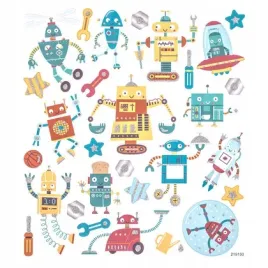 naklejki-z-brokatem-roboty-28-szt-bukowy-las