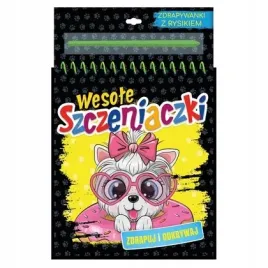 kolorowanka-wesole-szczeniaczki-kalpol