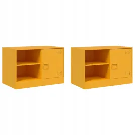 szafki-pod-telewizor-2-szt-musztardowe-67x39x4