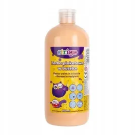 farba-plakatowa-w-butelce-500ml-bezowa-strigo-strigo