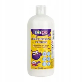 farba-plakatowa-w-butelce-500ml-biala-strigo-strigo