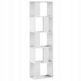5-poziomowy-regal-na-ksiazki-bialy-45x235x1625-cm